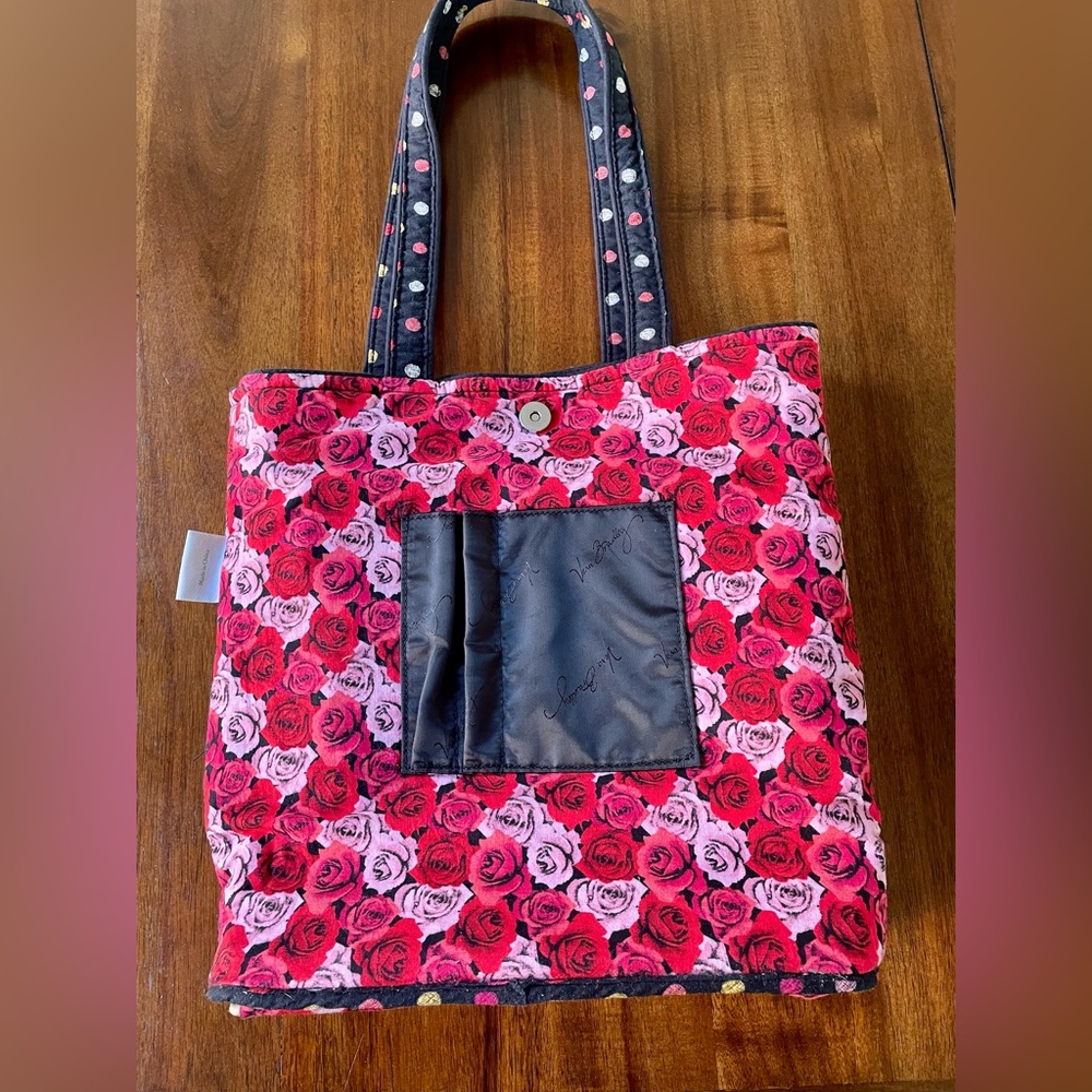 Vera Bradley Polka Dot Havana Tote - Picture 3 of 11